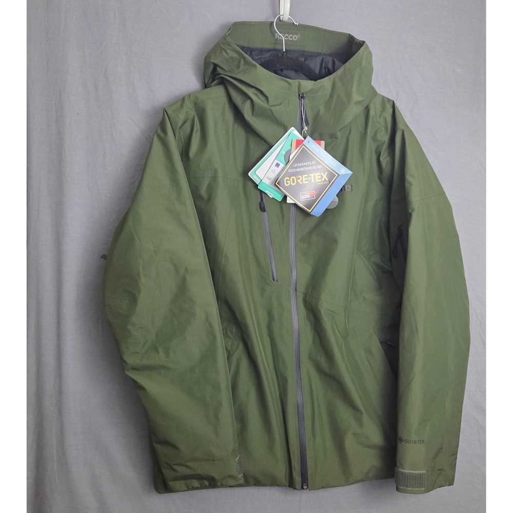 Marmot Mens Lightray GORE-TEX Jacket NWT Nori Green L Insulated Ski Snowboard